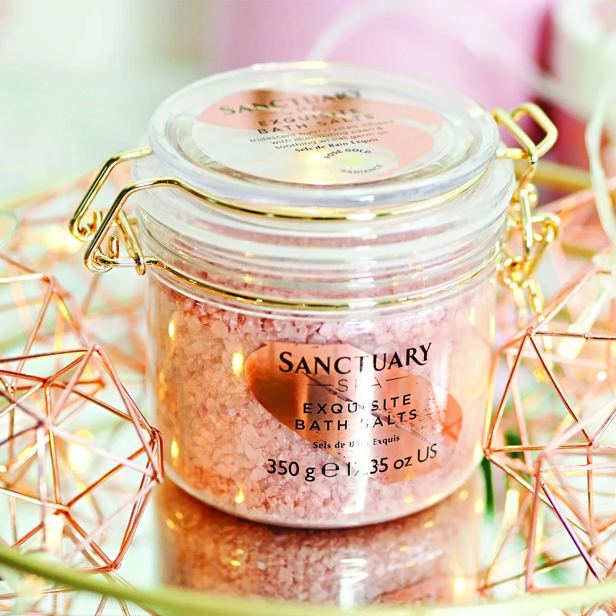 Sanctuary Spa Rose Bath Salts - Relaxing Mineral Soak - Image 5