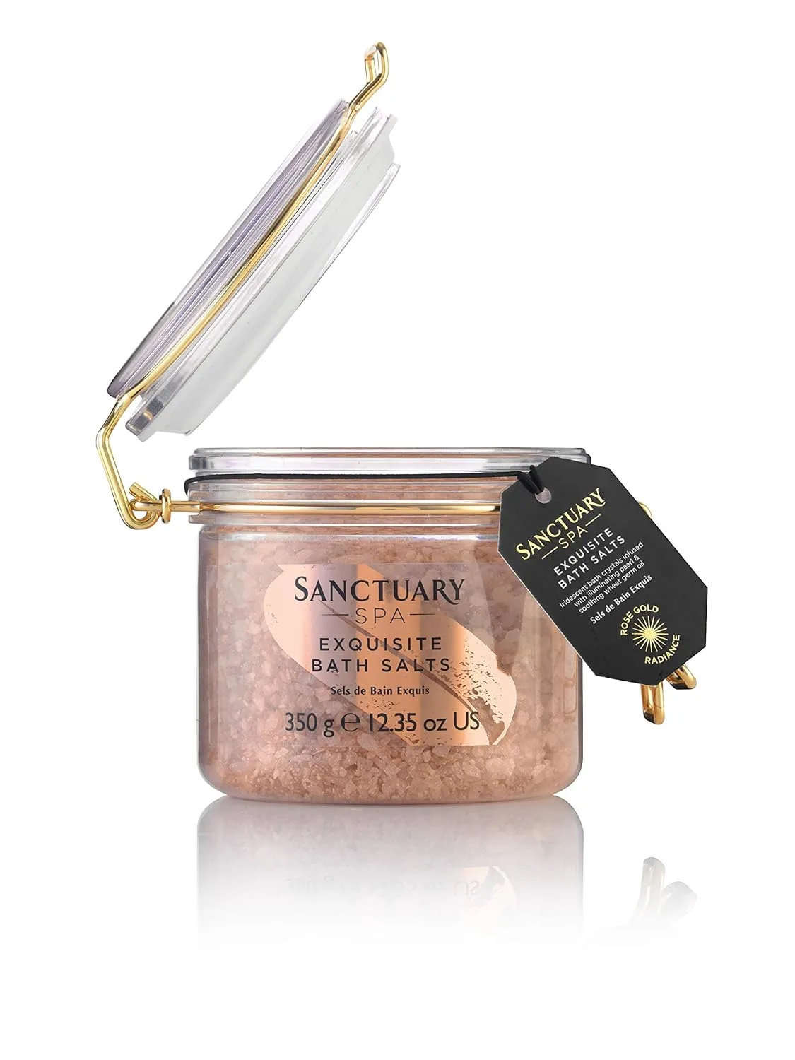 Sanctuary Spa Rose Bath Salts - Relaxing Mineral Soak - Image 6