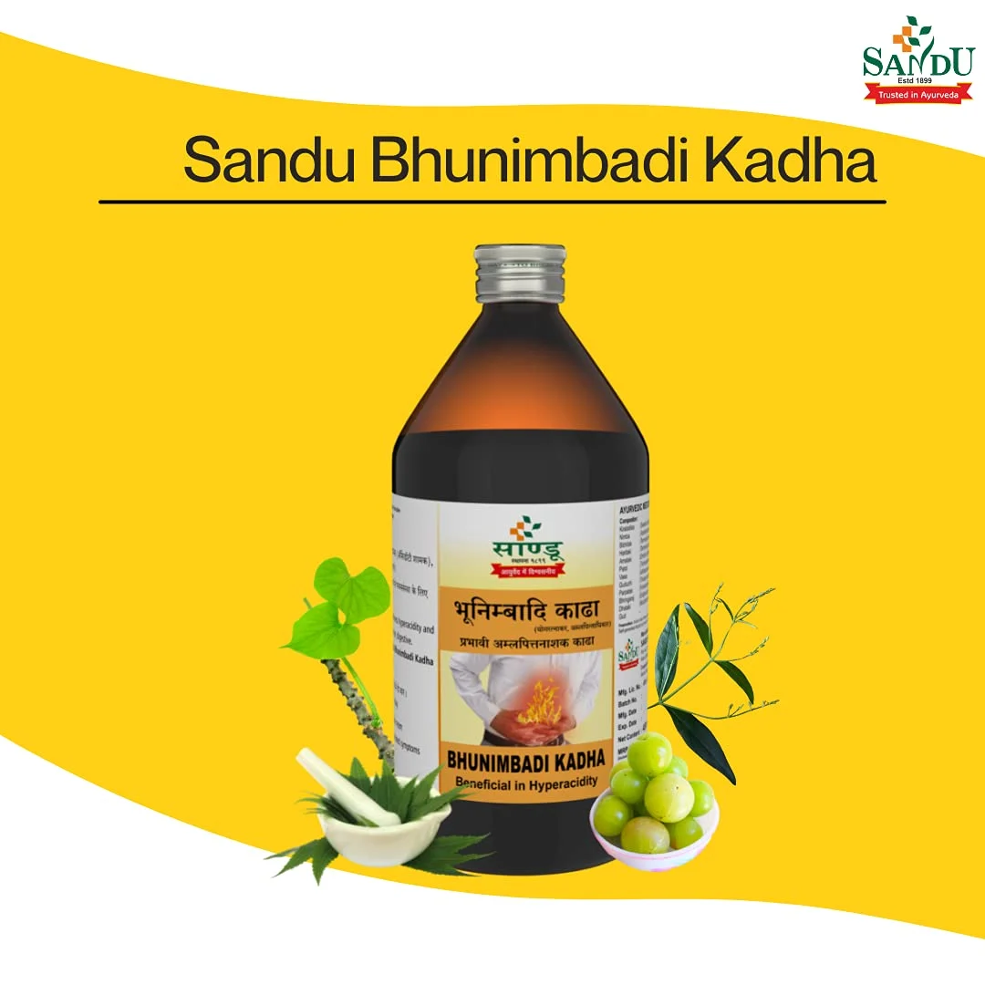 Sandu Bhunimbadi Kadha for Hyperacidity & Digestion - Image 2