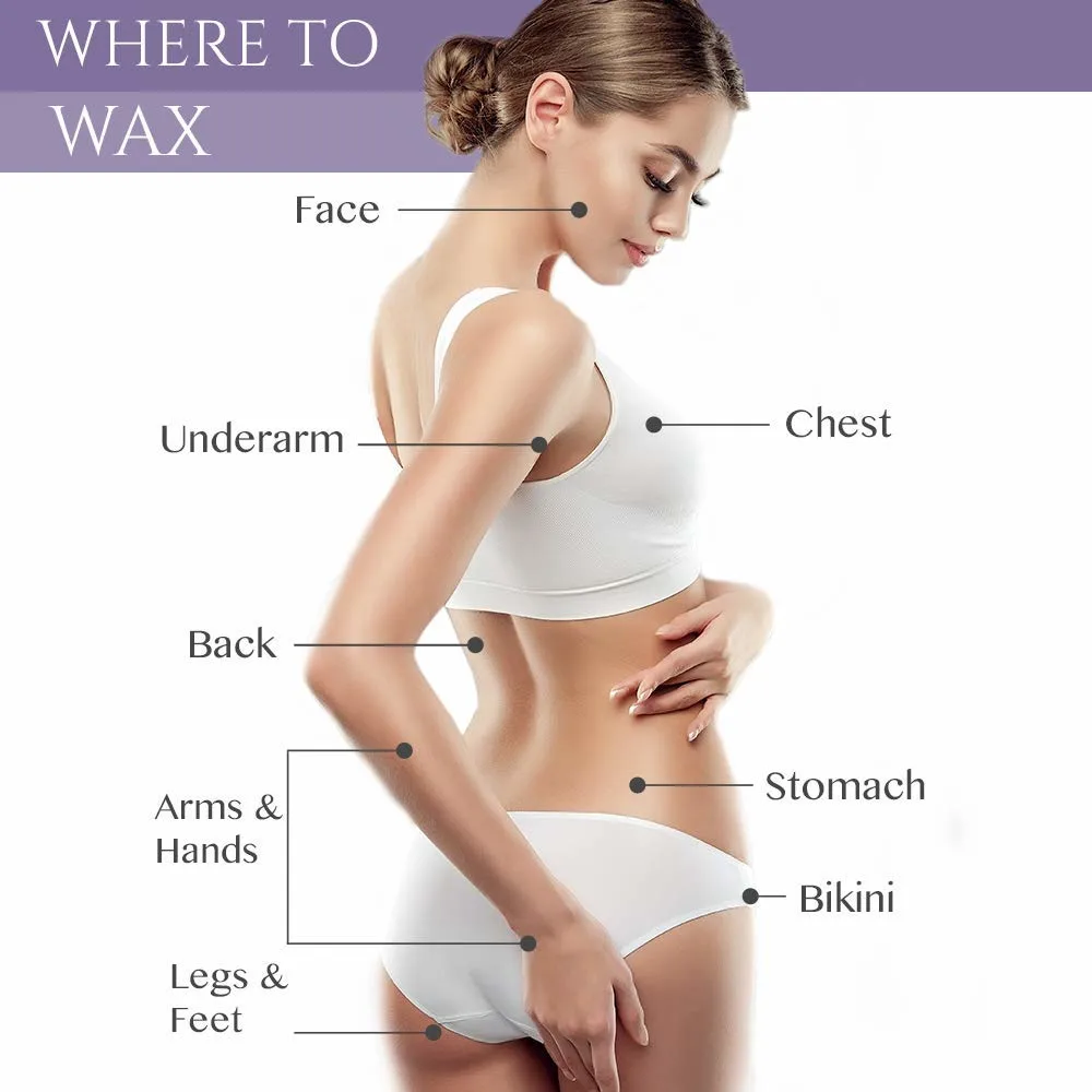 Satin Smooth Aloe Vera Wax - Hair Removal 14oz - Image 5