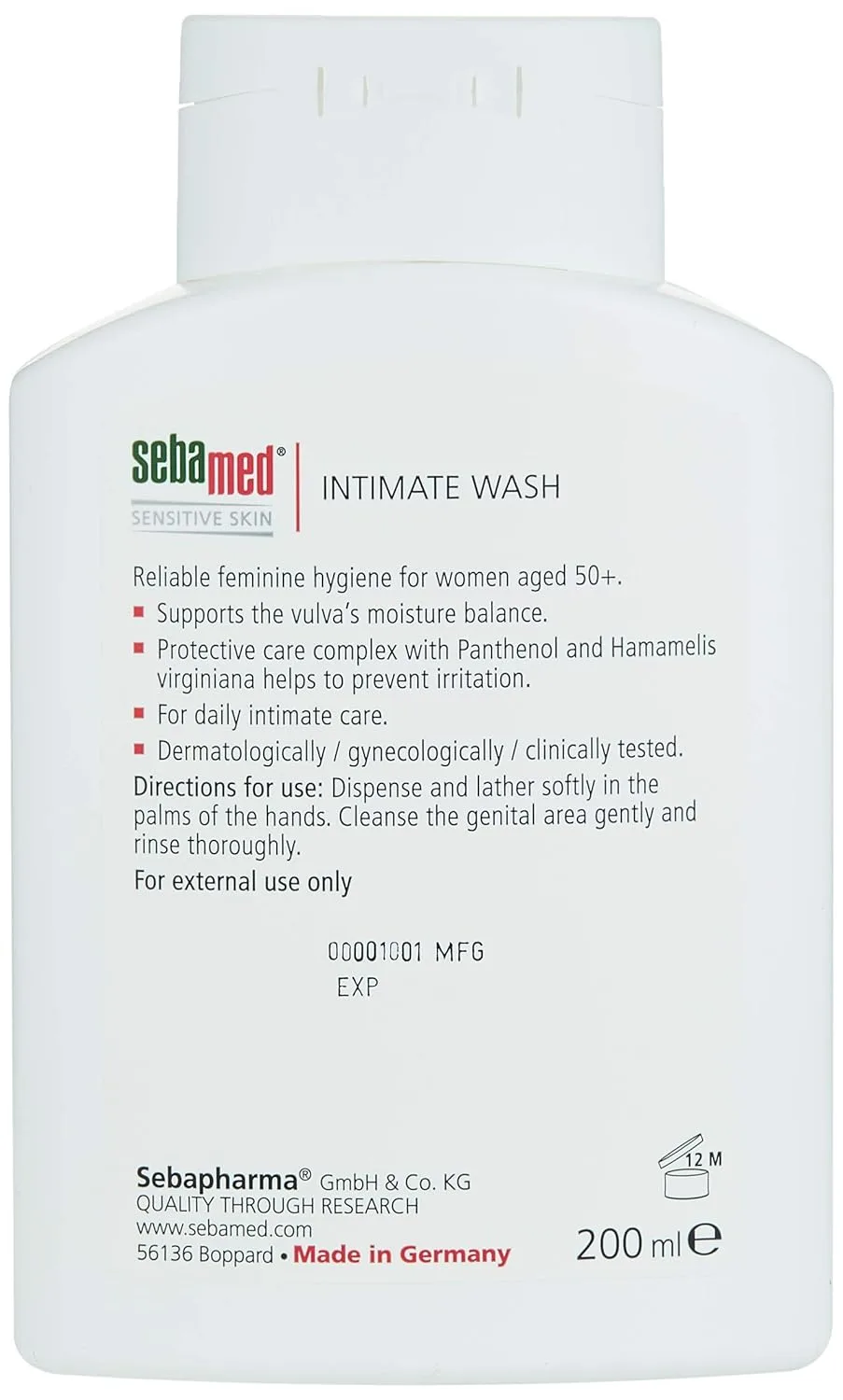 Sebamed Feminine Wash - Gentle Intimate Cleanser - Image 2