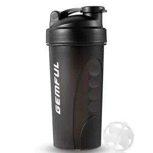 Shaker Bottle Protein Mix BPA-Free Leak Proof Gym Cup