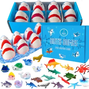 Shark Bath Bombs Kids Surprise - Natural Bath Gift