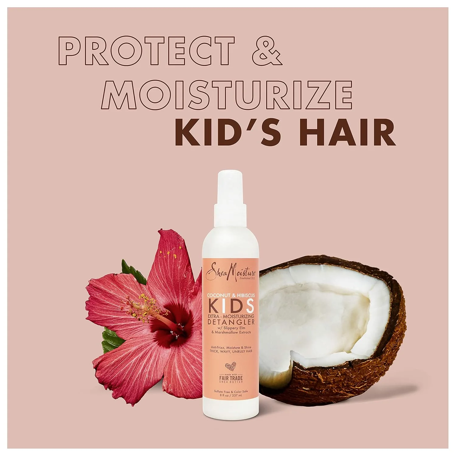 SheaMoisture Kids Detangler - Coconut & Hibiscus - Image 4