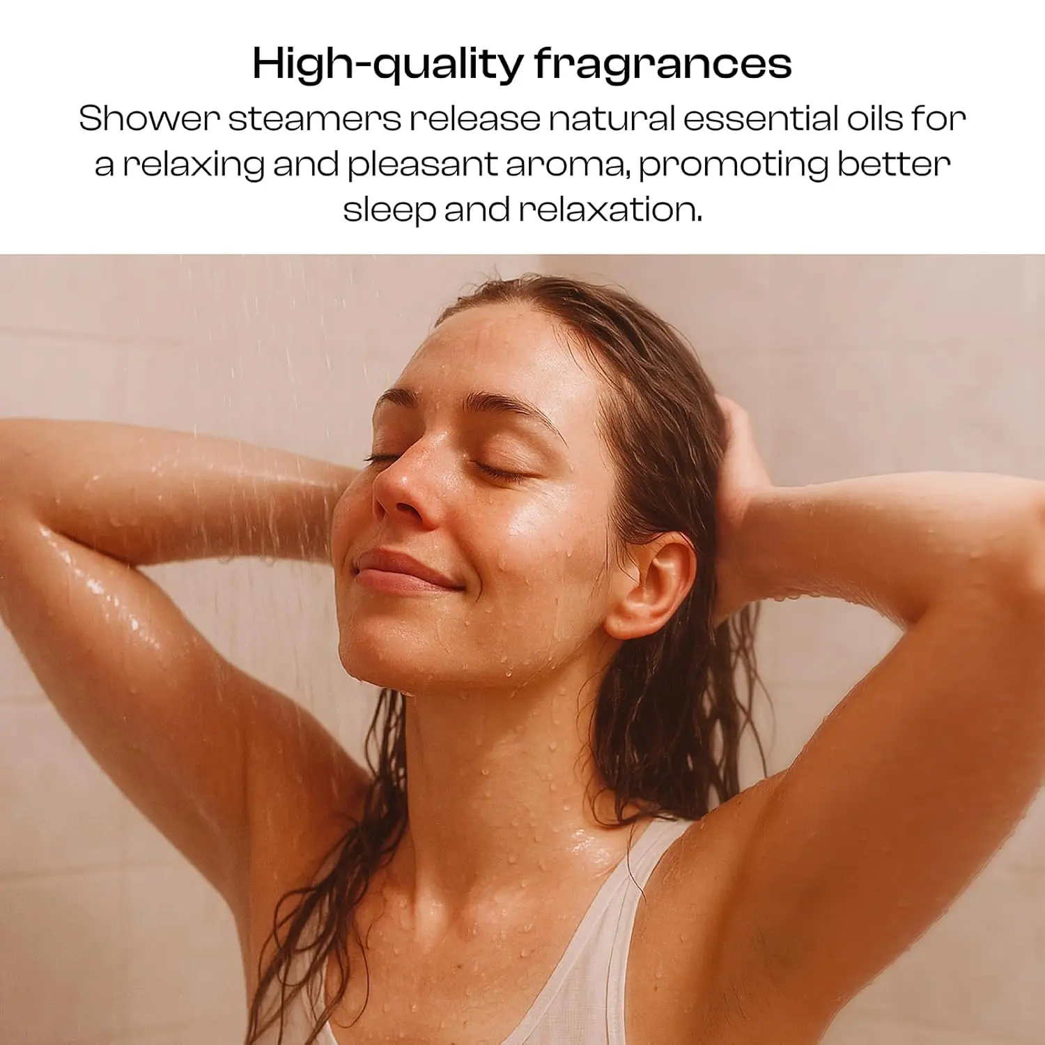 Indulge in a relaxing aromatherapy experience with these shower steamers, infused with natural essential oils for stress relief and self-care, making them the perfect gift for women.