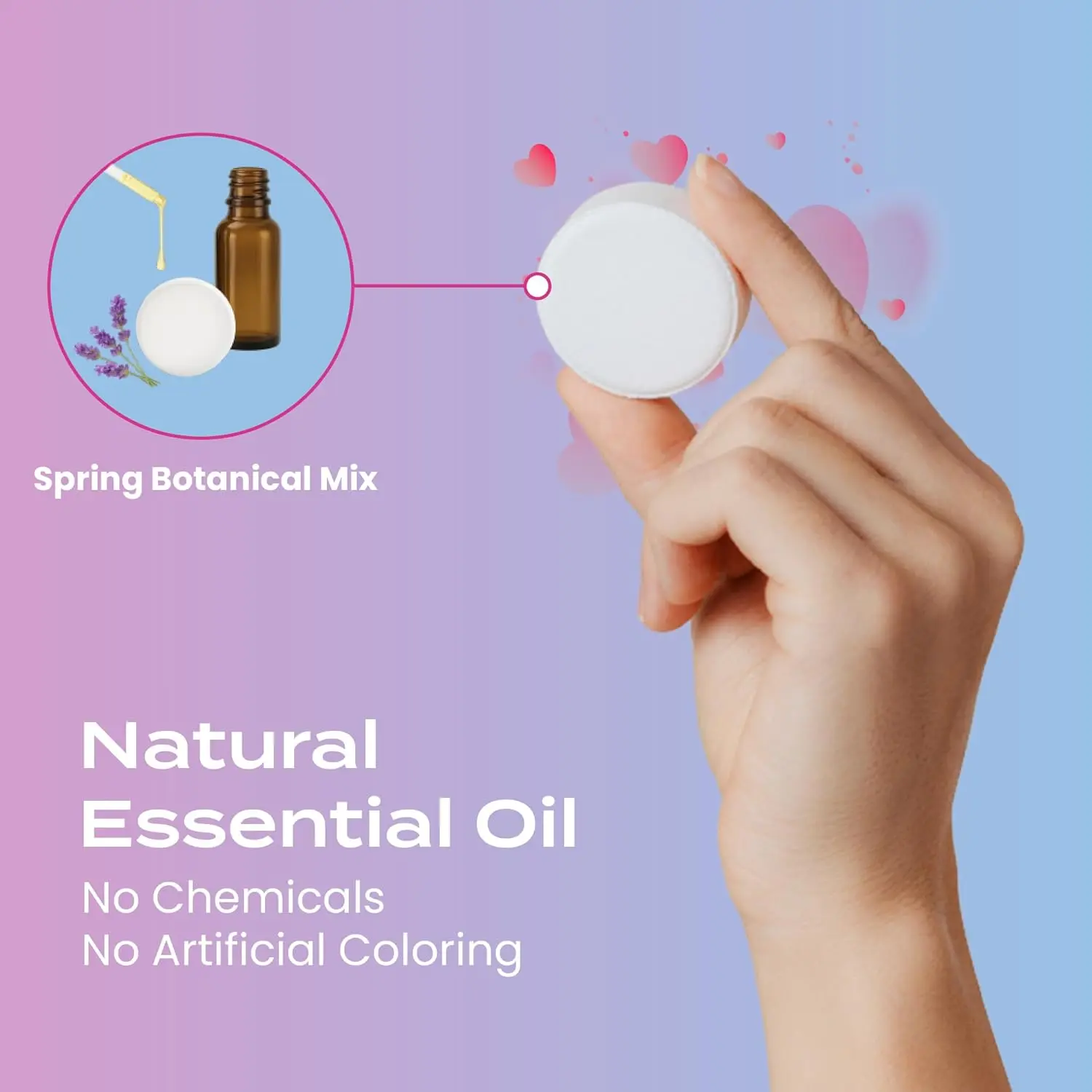 Enjoy relaxing aromatherapy with these shower steamers infused with essential oils, perfect for stress relief and self-care as a thoughtful birthday gift for women or men.