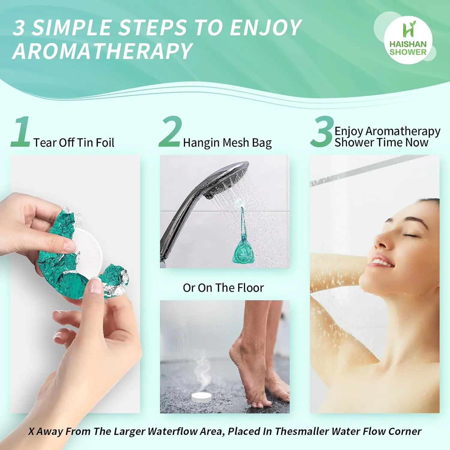 Enjoy a relaxing aromatherapy experience with these eucalyptus and mint shower steamers, perfect as a thoughtful gift for Valentine's Day, birthdays, or any special occasion.