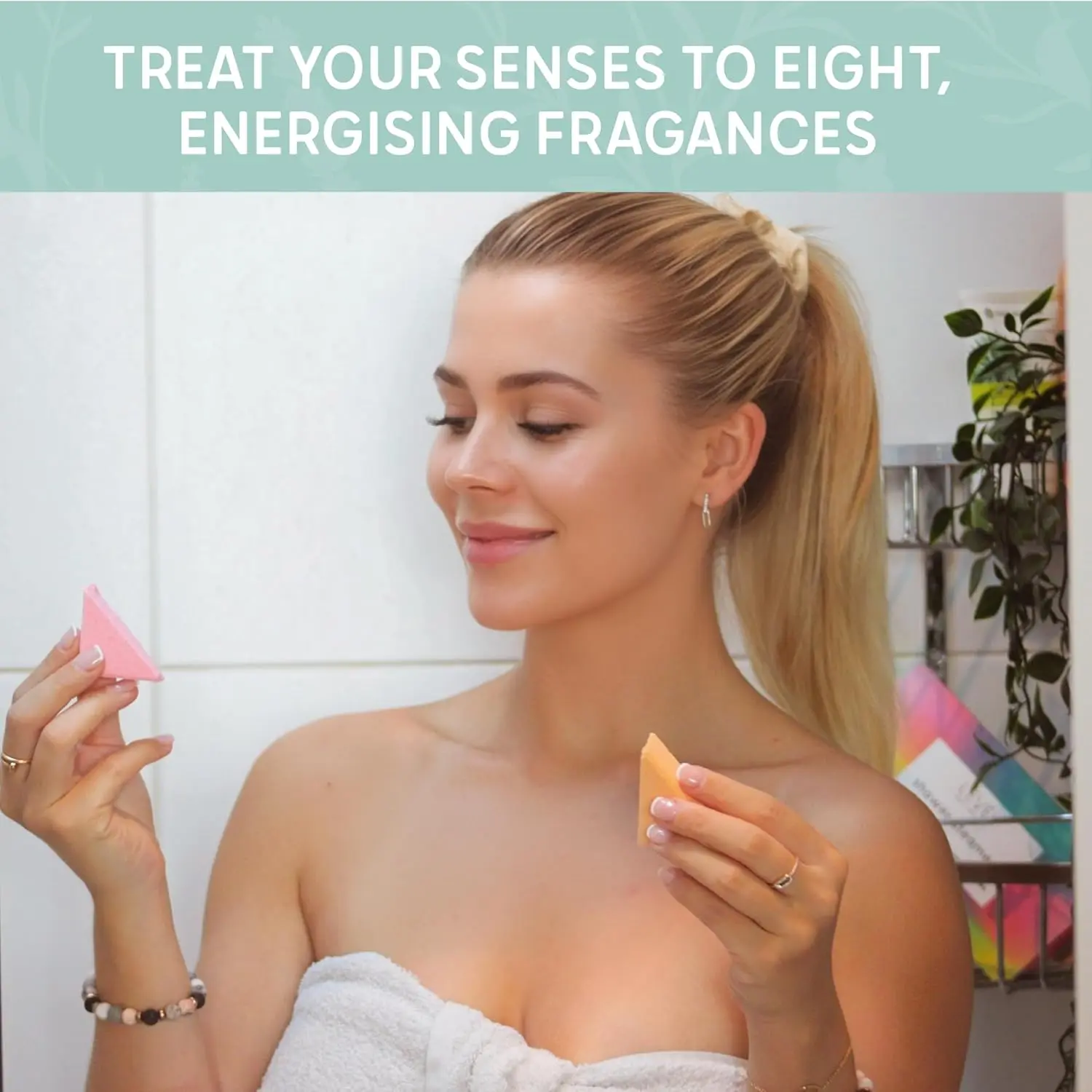 This 8 pack of aromatherapy shower steamers transforms your shower into a spa-like experience, releasing energizing and refreshing scents for sinus relief and relaxation.