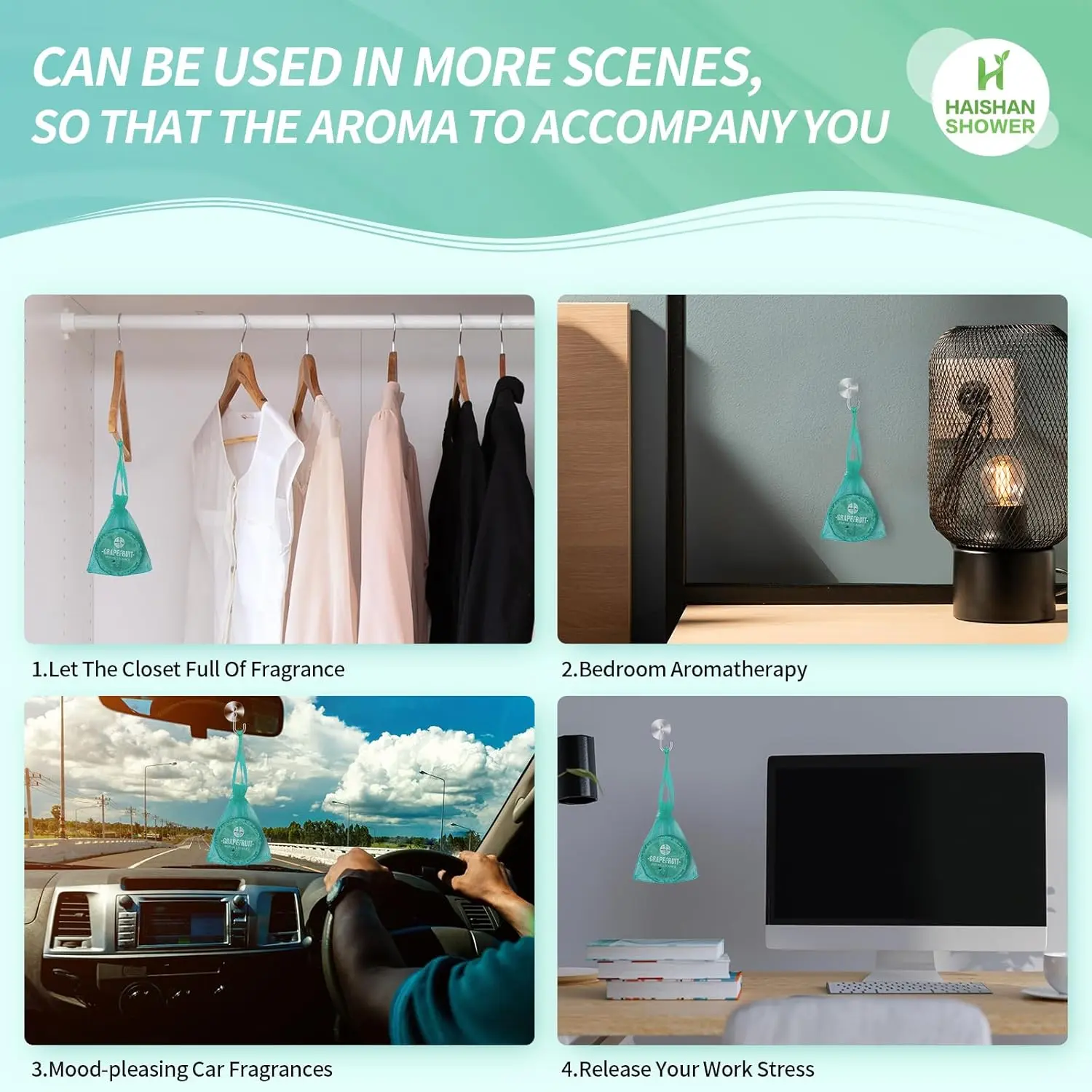 Enjoy a relaxing aromatherapy experience with these eucalyptus and mint shower steamers, perfect as a thoughtful gift for Valentine's Day, birthdays, or any special occasion.