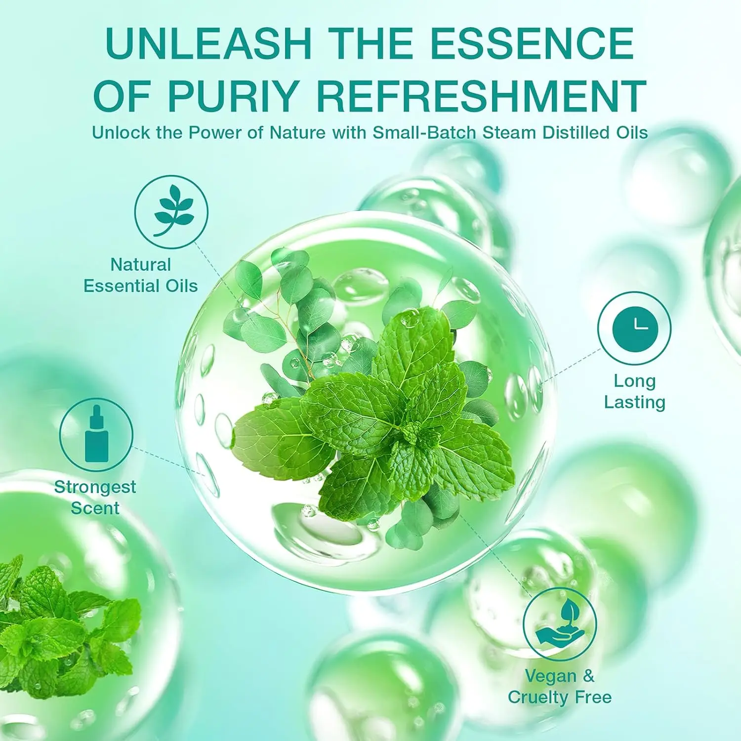 This 18-pack of JoJowell shower steamers with eucalyptus and mint provides aromatherapy benefits for nasal relief and a relaxing spa experience, making it a perfect self-care gift for both women and men.