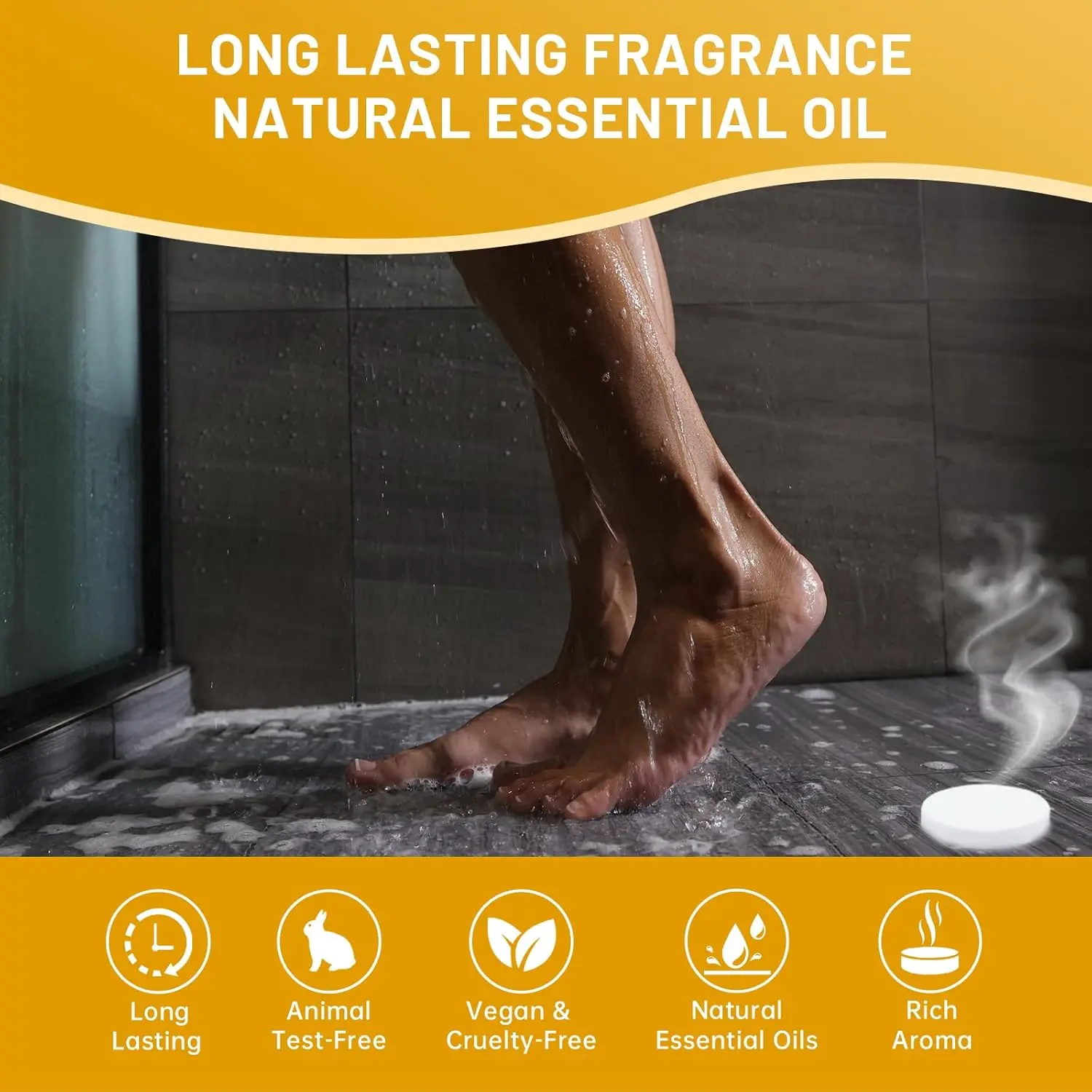 This gift set includes 30 aromatherapy shower steamers in five different scents, like lavender and eucalyptus, offering relaxation and stress relief perfect as self care gifts for women.