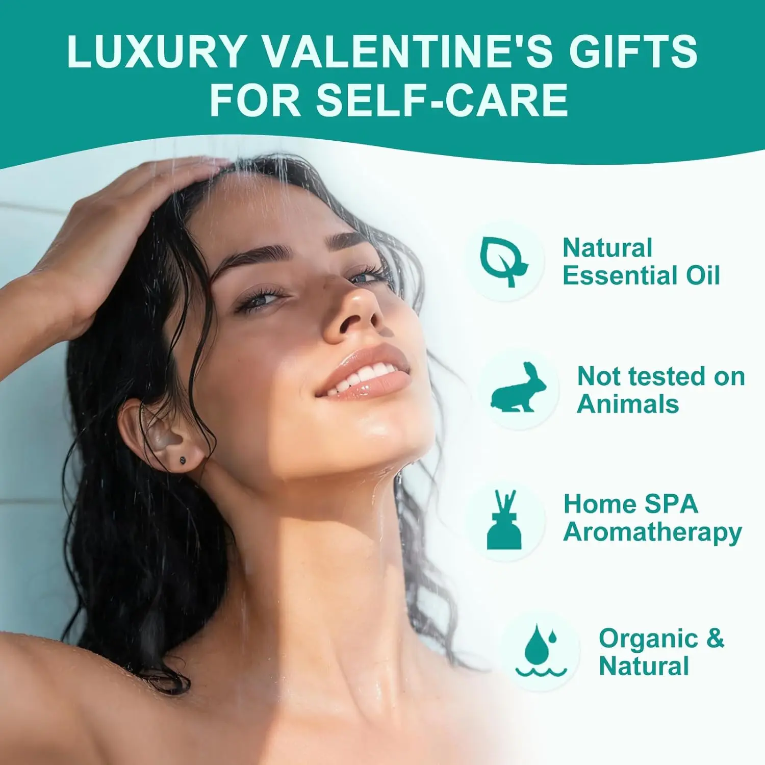 This 18-pack of JoJowell shower steamers with eucalyptus and mint provides aromatherapy benefits for nasal relief and a relaxing spa experience, making it a perfect self-care gift for both women and men.