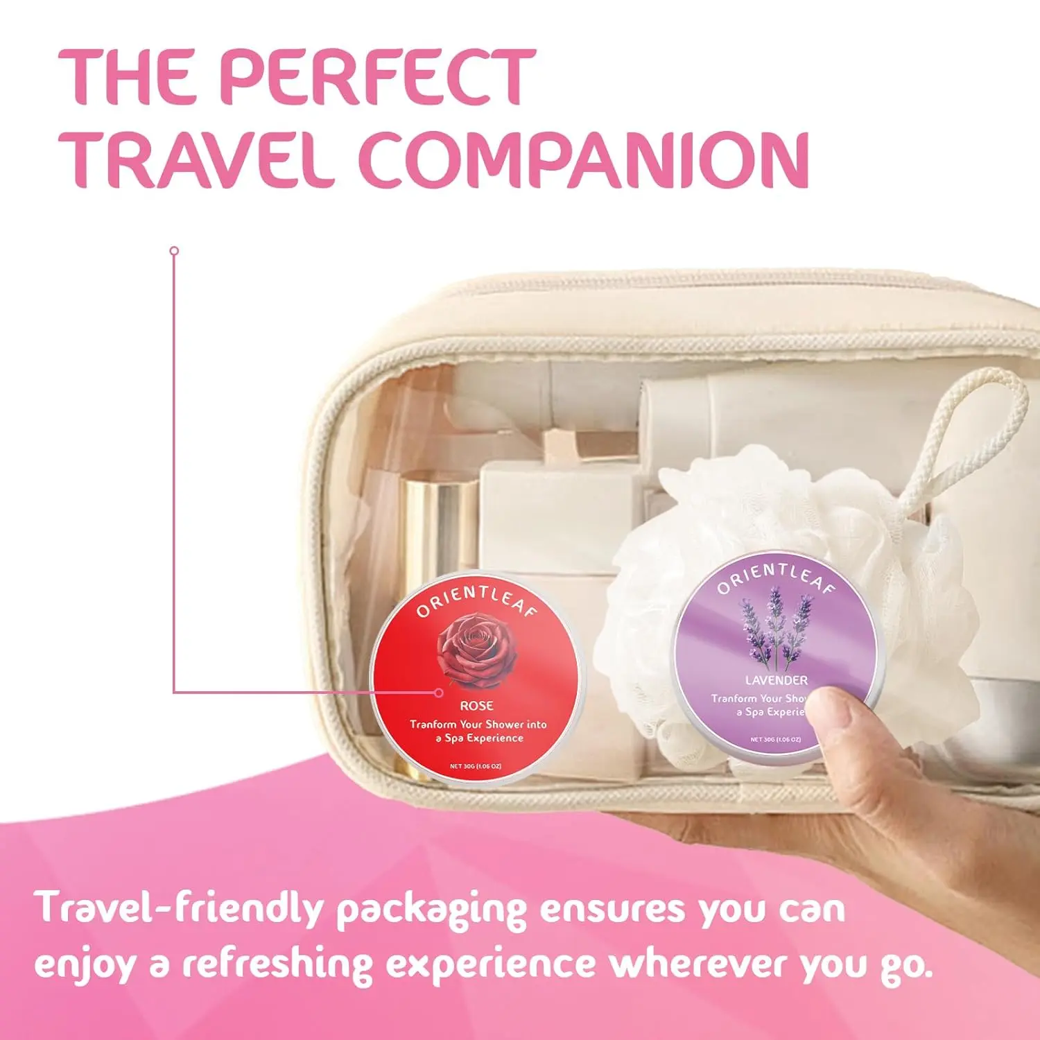 This aromatherapy shower steamer set makes the perfect birthday or Christmas gift for women, offering stress relief and relaxation with natural essential oils like lavender, eucalyptus, and peppermint, in a color-free formula that won't stain your shower.