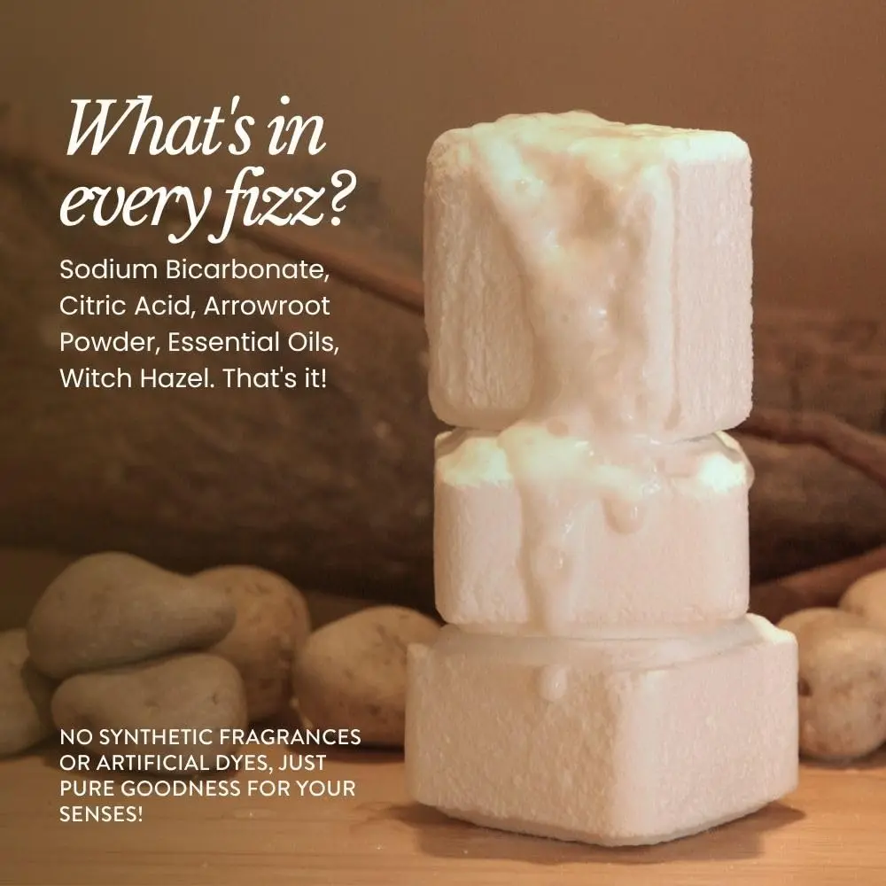 Six Bare Botanics aromatherapy shower steamers in assorted scents offer a relaxing and mood-boosting spa experience at home with natural essential oils.