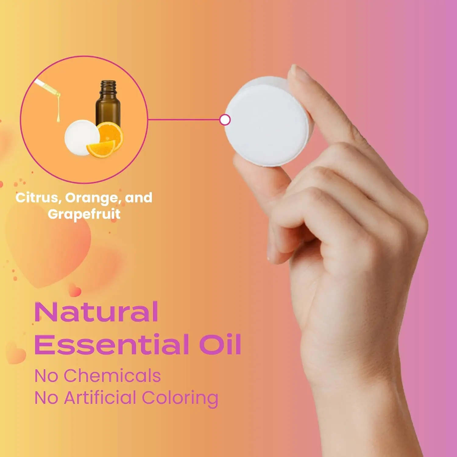 A six pack of Body Restore citrus shower steamers, infused with essential oils, provides aromatherapy for stress relief and revitalization, making it the perfect gift for women.