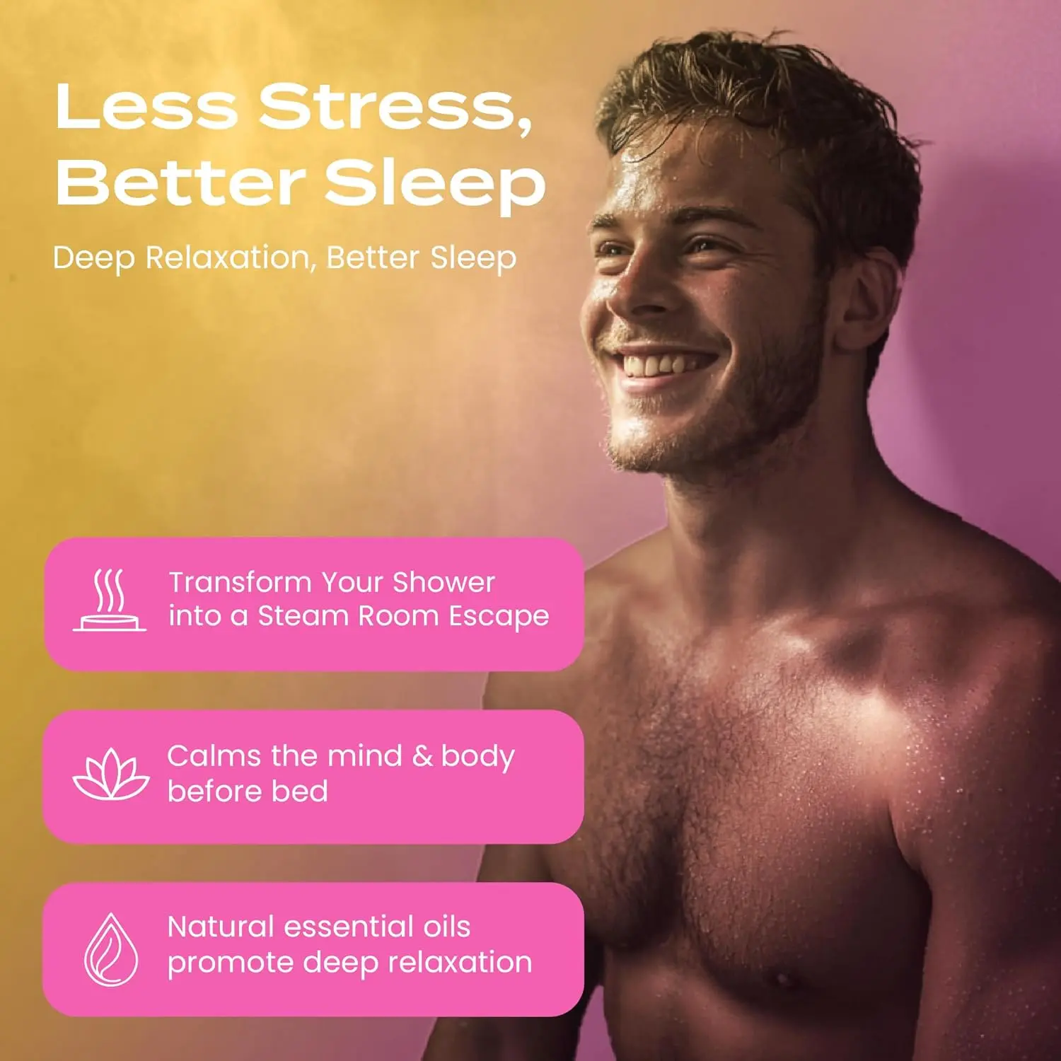 A six pack of Body Restore citrus shower steamers, infused with essential oils, provides aromatherapy for stress relief and revitalization, making it the perfect gift for women.