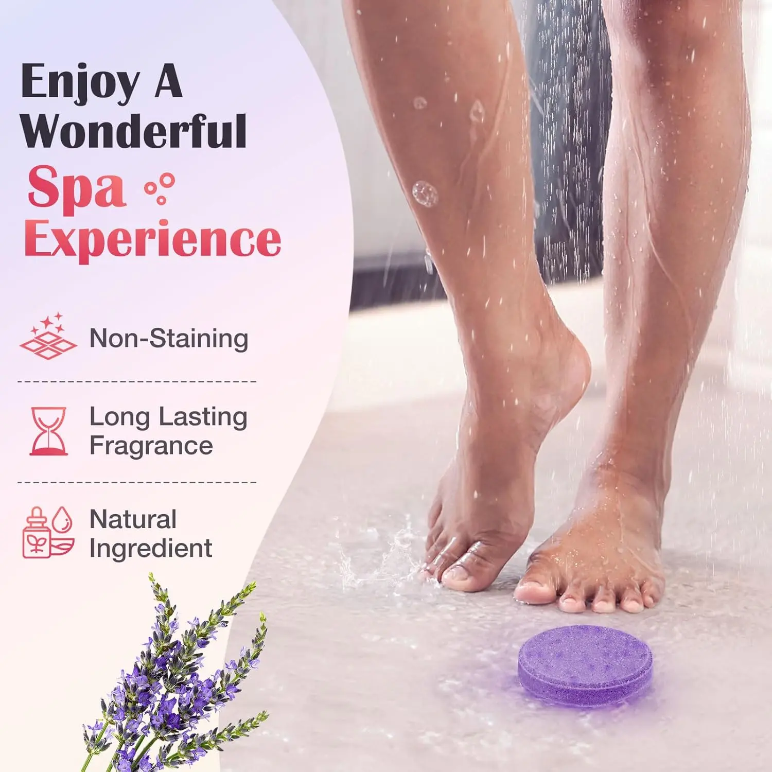 Relaxing shower steamers gifts for women with aromatherapy essential oils provide a spa-like experience for stress relief and self-care.