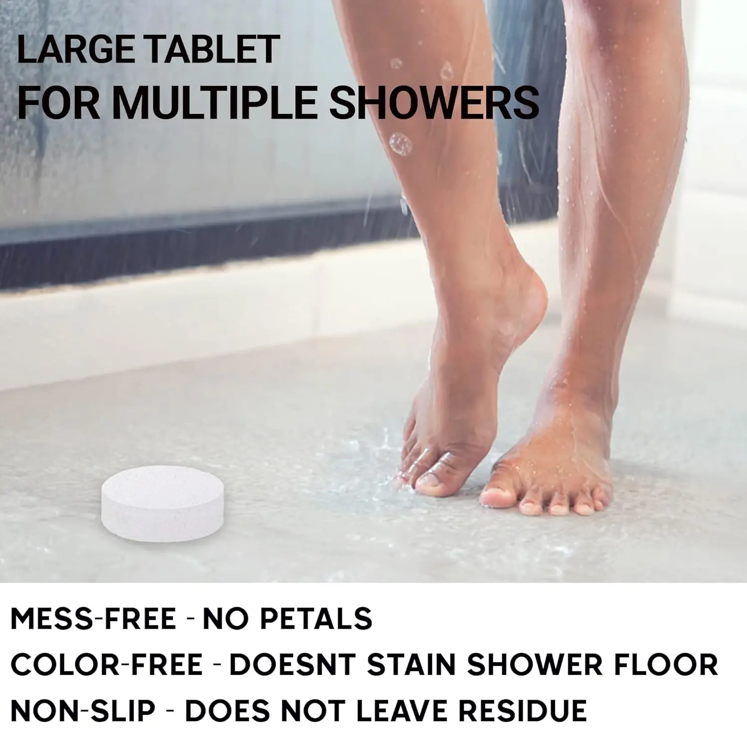 Indulge in a relaxing aromatherapy experience with these lavender shower steamers, infused with organic essential oils for a vaporizing steam spa in your shower.