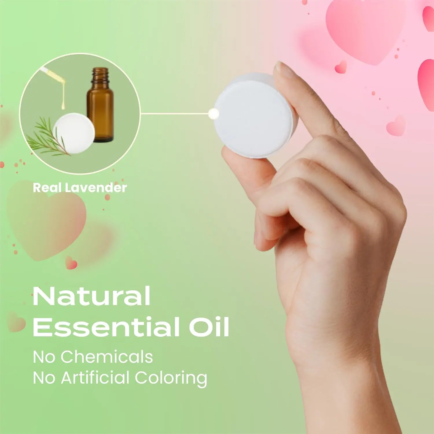 Fifteen tea tree aromatherapy shower steamers for stress relief and relaxation, perfect for birthday gifts or travel.