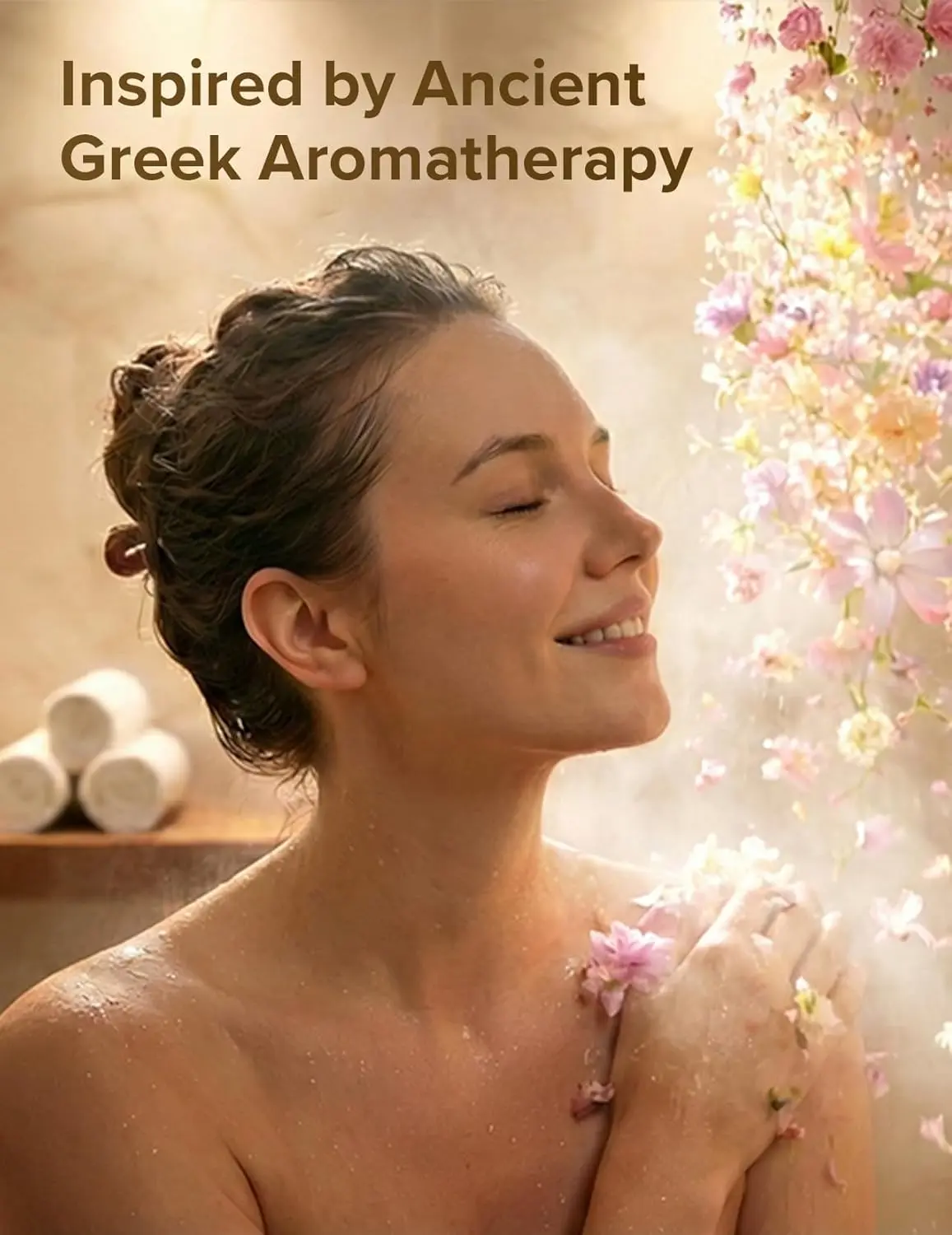 A 14-pack of Momcozy shower steamers with 7 unique floral scents offers a relaxing aromatherapy spa experience in your daily shower, perfect as a Valentine's Day gift for her.