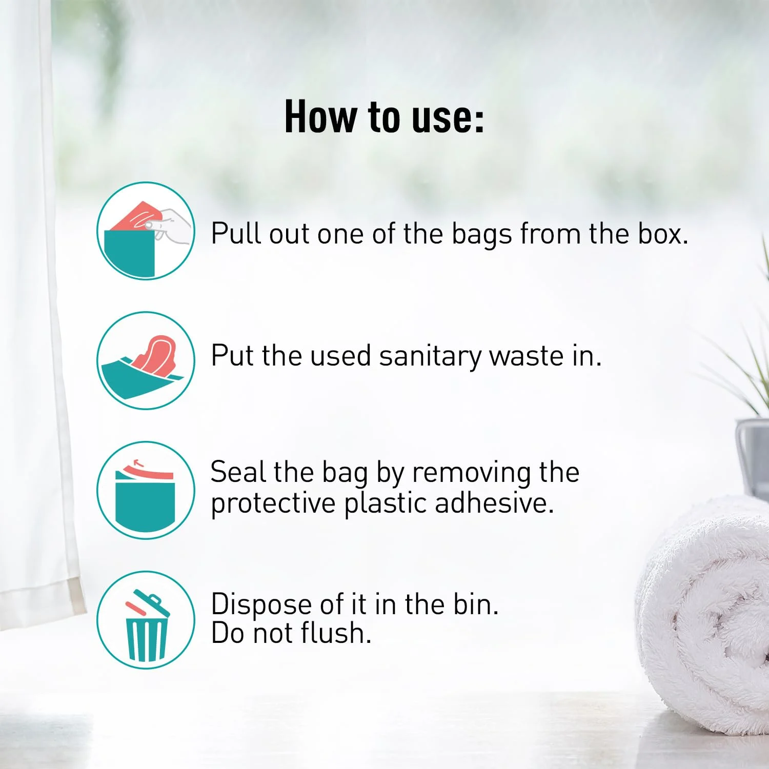 Sirona Disposal Bags - Discreet Sanitary Waste Disposal - Image 6