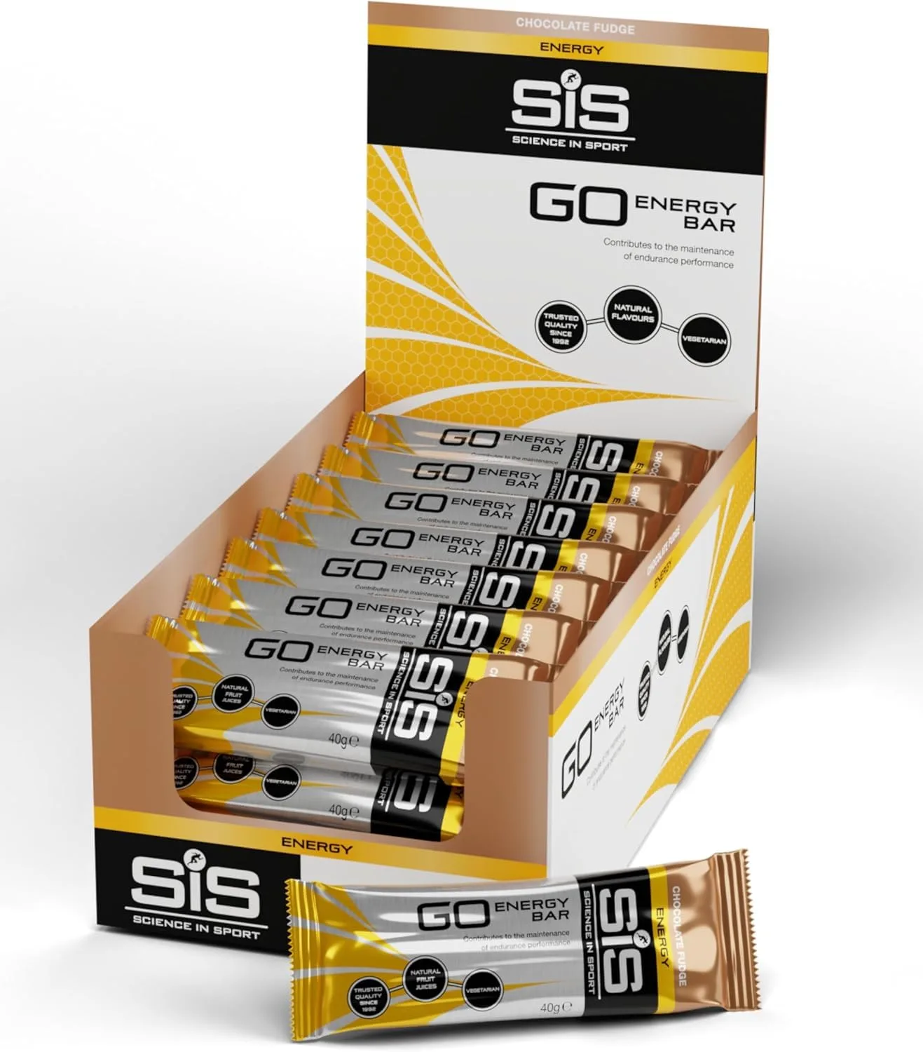 SiS GO Energy Bar Chocolate Fudge | High Carb Snack
