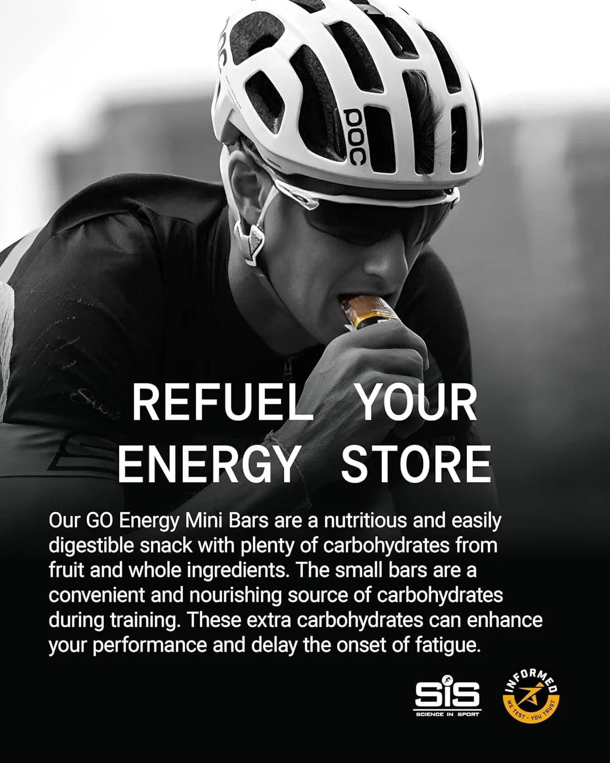 SiS GO Energy Bar Chocolate Fudge | High Carb Snack - Image 4