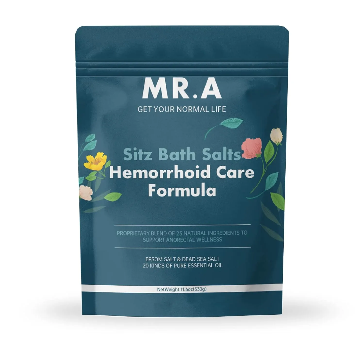Sitz Bath for Hemorrhoids Epsom Salt 23 Ingredients