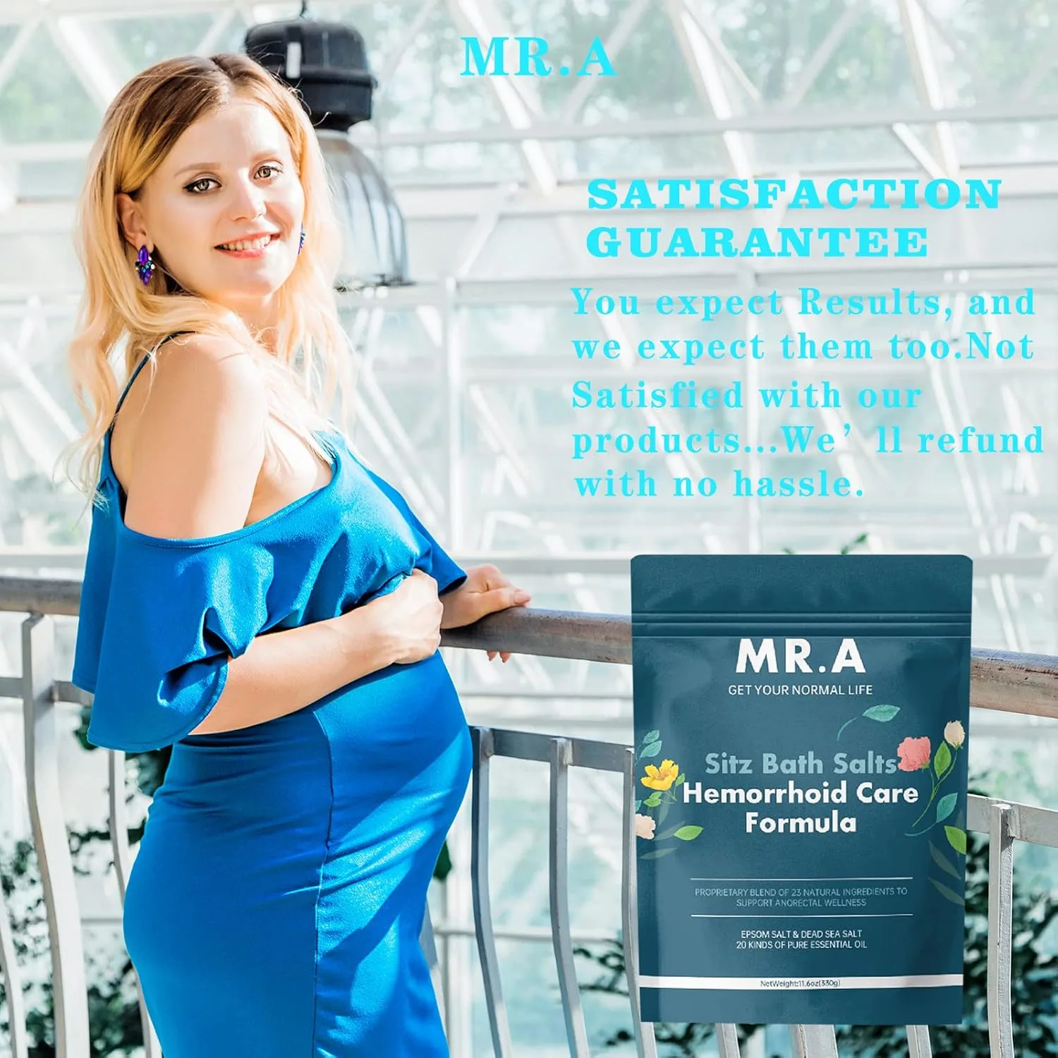 Sitz Bath for Hemorrhoids Epsom Salt 23 Ingredients - Image 4