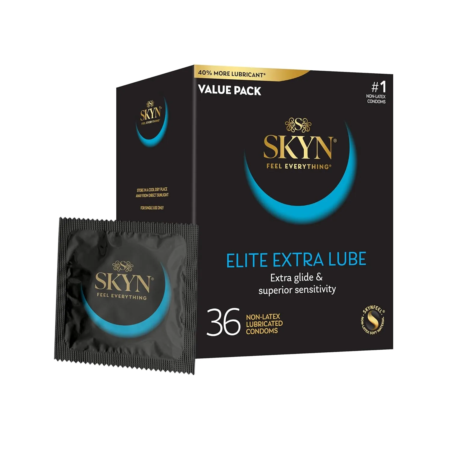 SKYN Elite Extra Lube Condoms - 36 Count