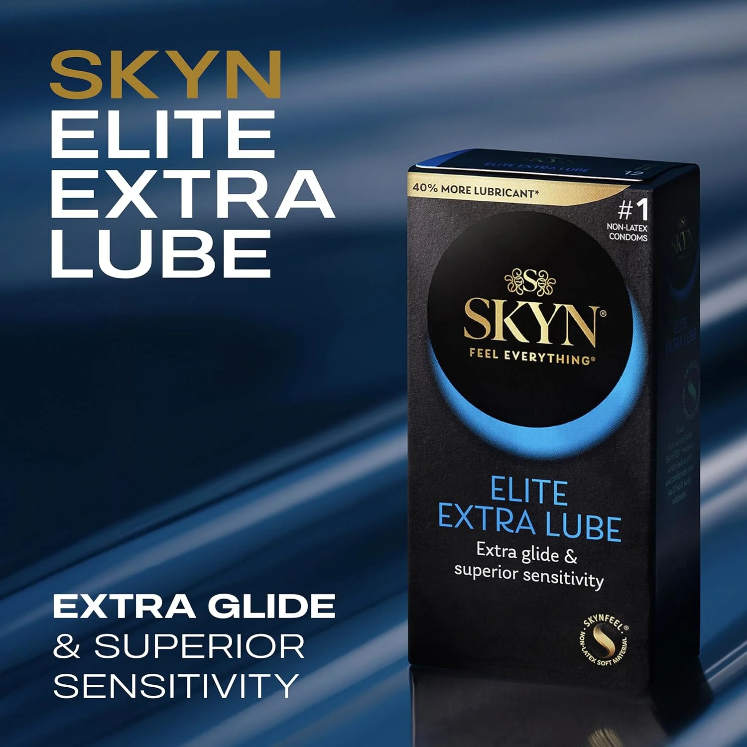 SKYN Elite Extra Lube Condoms - 36 Count - Image 2