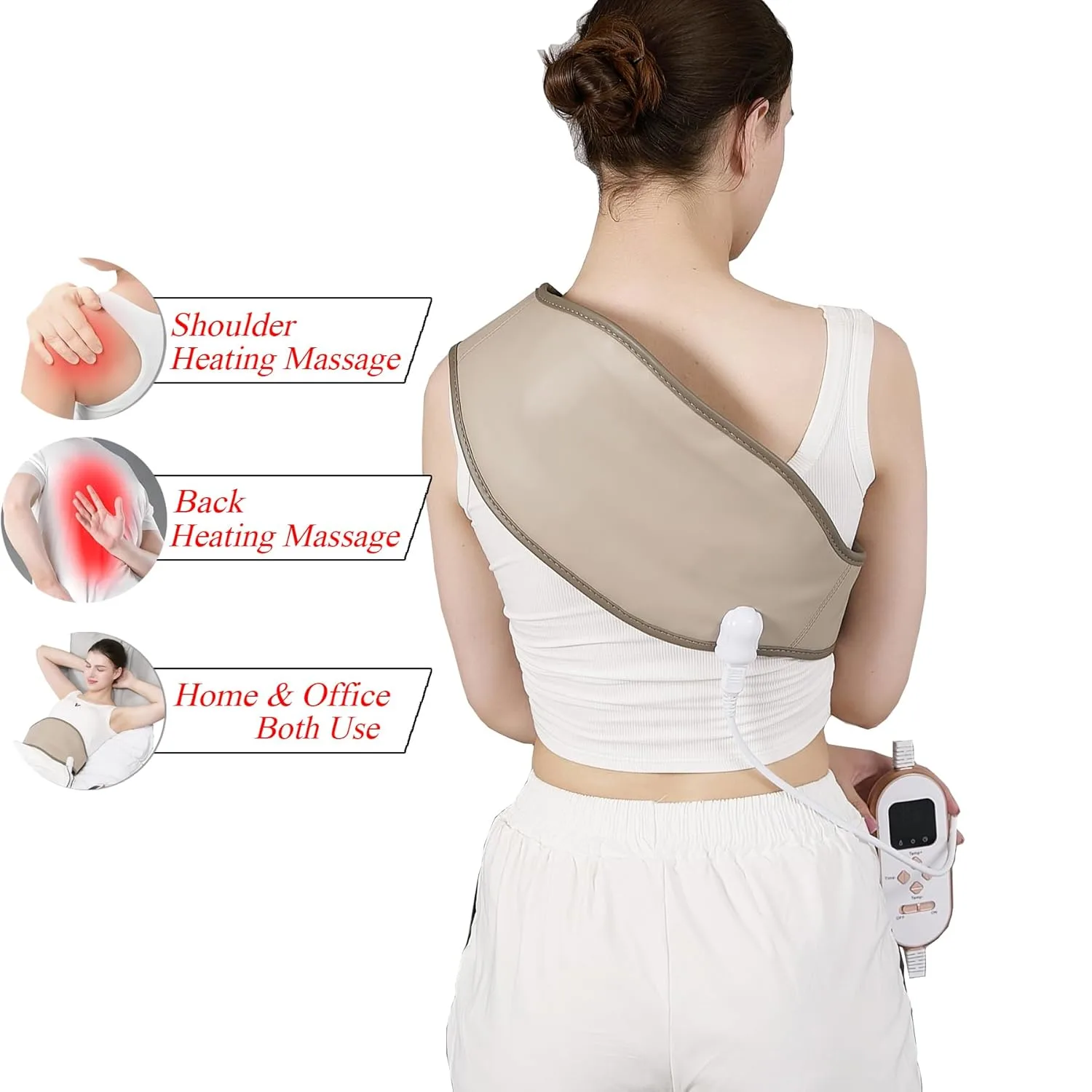 Slimming Belt Hot Compress Vibration Massage Sauna Belt - Image 6