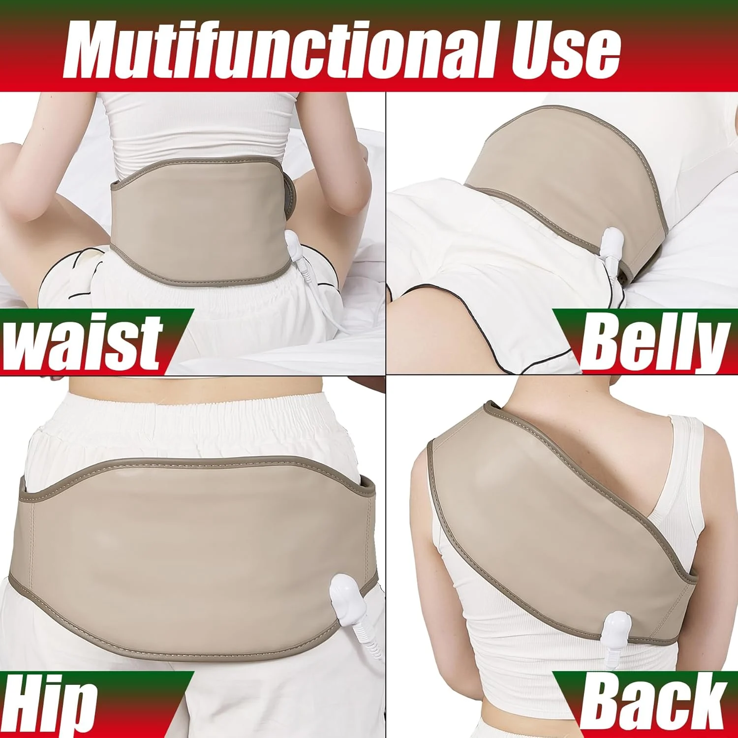 Slimming Belt Hot Compress Vibration Massage Sauna Belt - Image 7