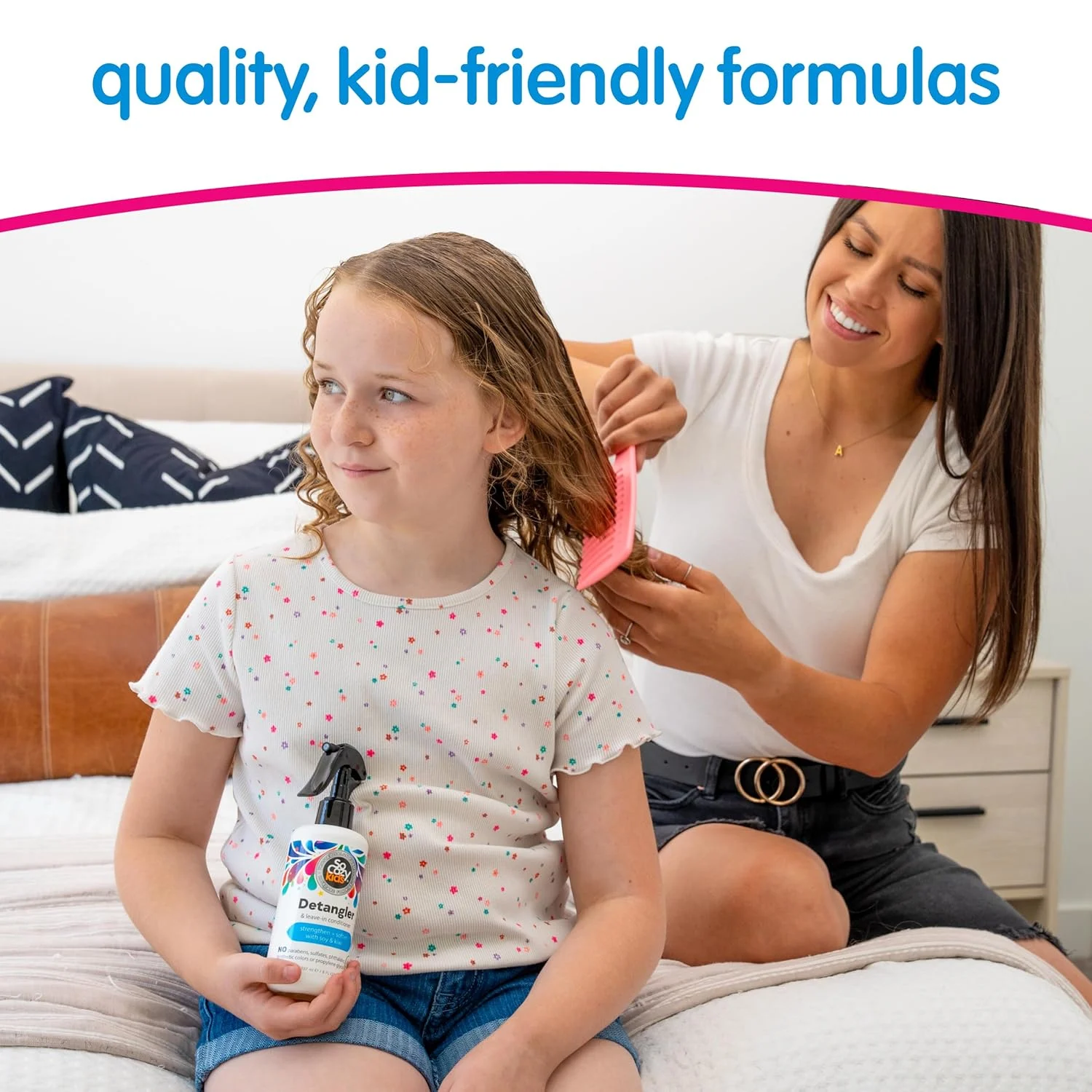 SoCozy Kids Detangler Spray - Softens & Strengthens - Image 4