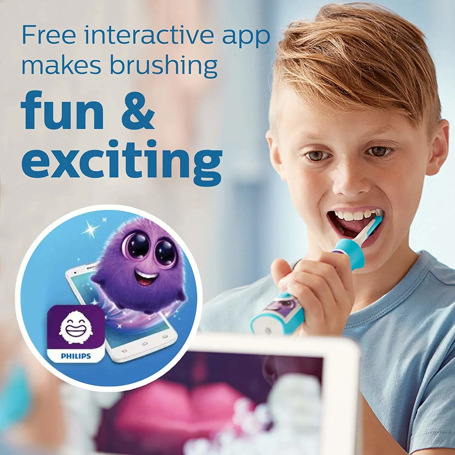 Sonicare Kids Bluetooth Toothbrush - Better Brushing - Image 3