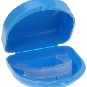 A ready to use, slim and cost effective night tooth guard that is trimmable to fit all sizes and can be worn comfortably during the day or night.