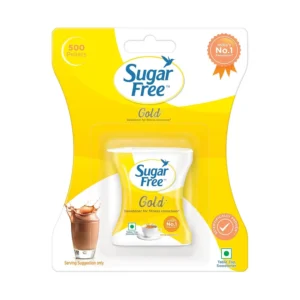 Sugar Free Gold low calorie sweetener pellets, a healthy sugar alternative for tea, coffee and other beverages, helps reduce daily calorie intake.