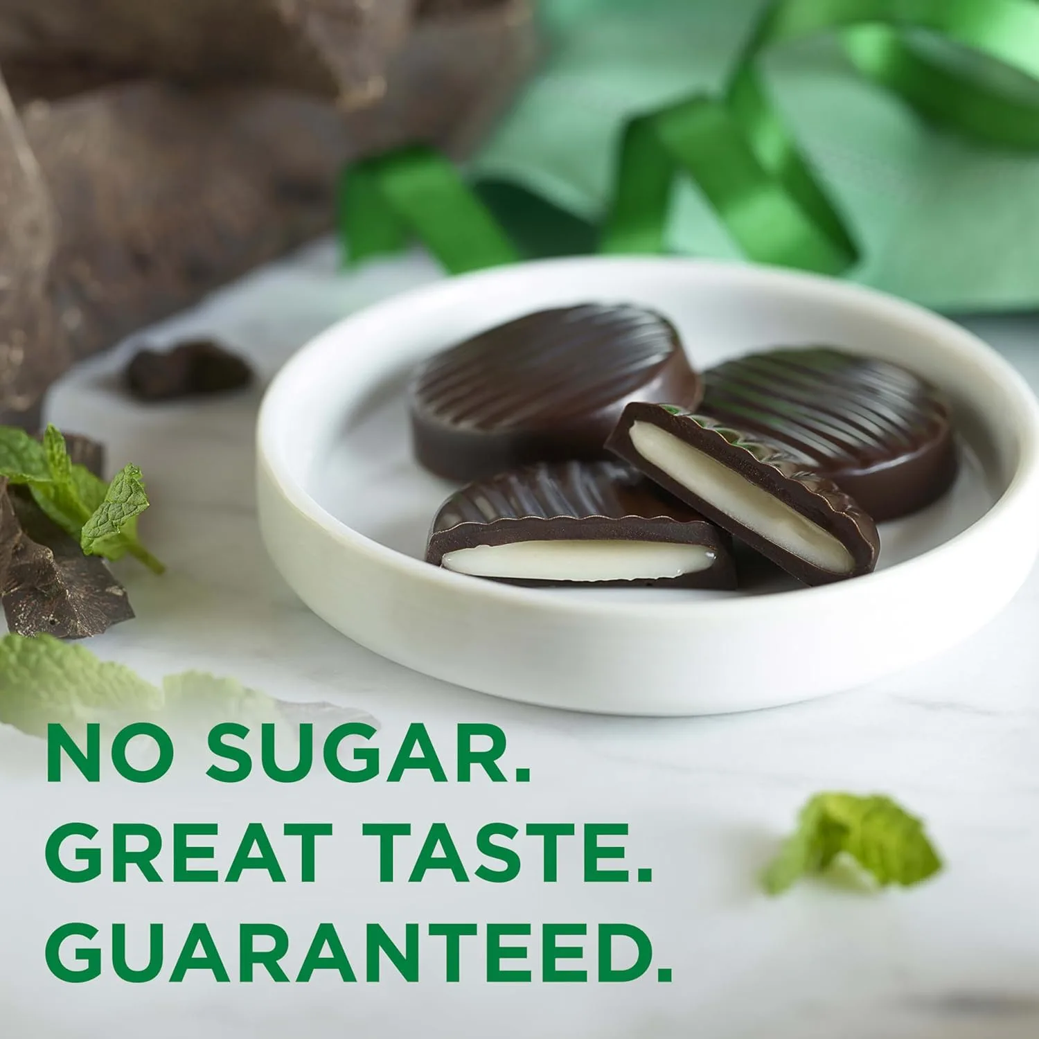 Sugar Free Mint Patties with Stevia 10oz - Image 6