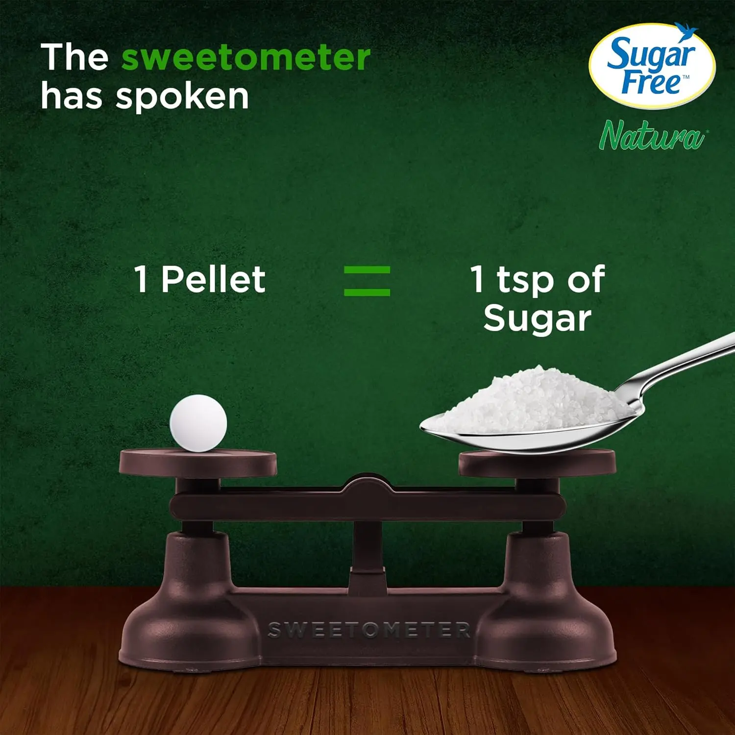 Sugar Free Natura sweetener pellets, a zero-calorie sugar alternative made from sucralose, are perfect for adding healthy sweetness to your coffee, tea, and baked goods while managing your sugar intake.