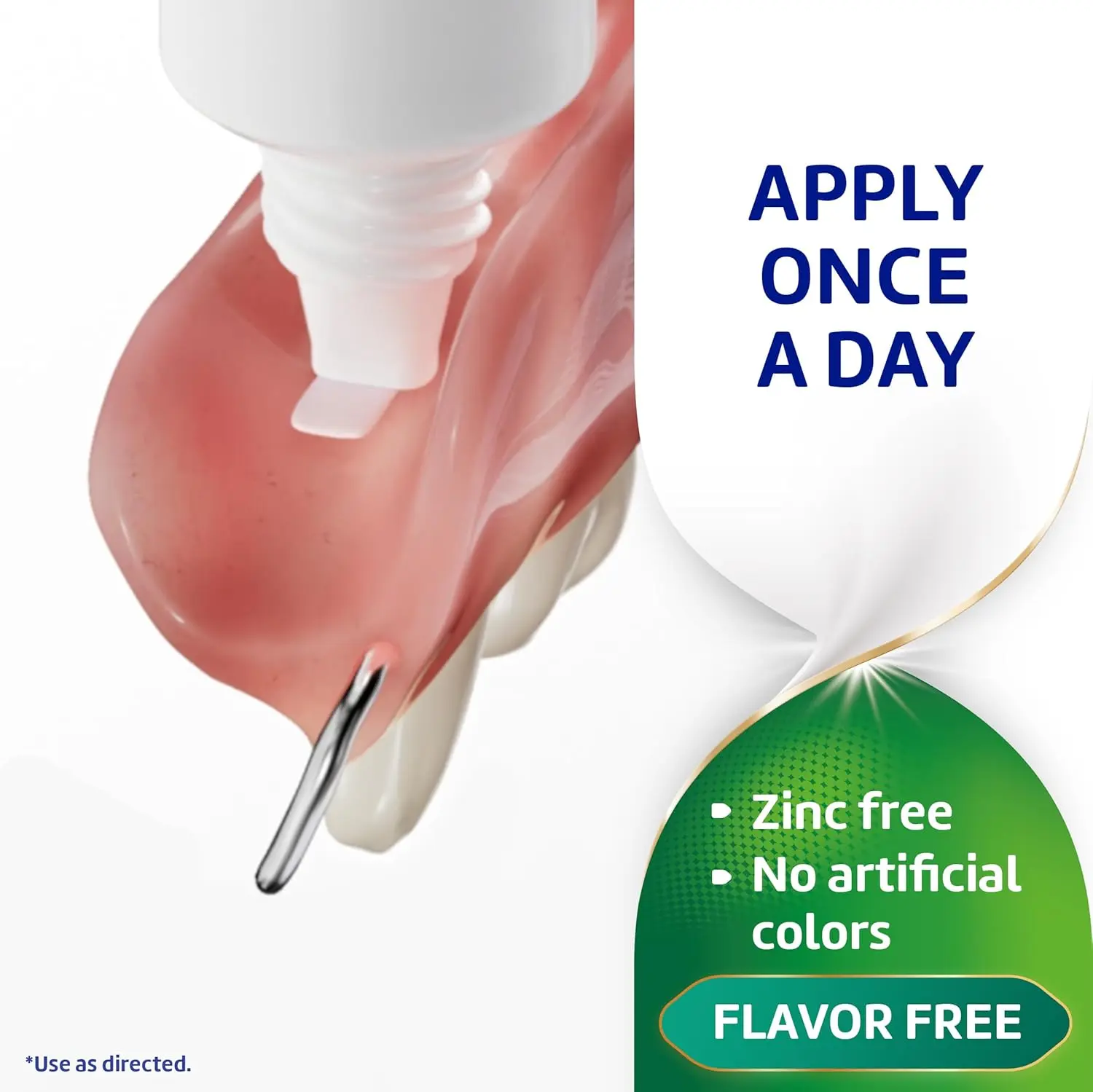 Super Poligrip Zinc Free Denture Adhesive Cream - Image 6