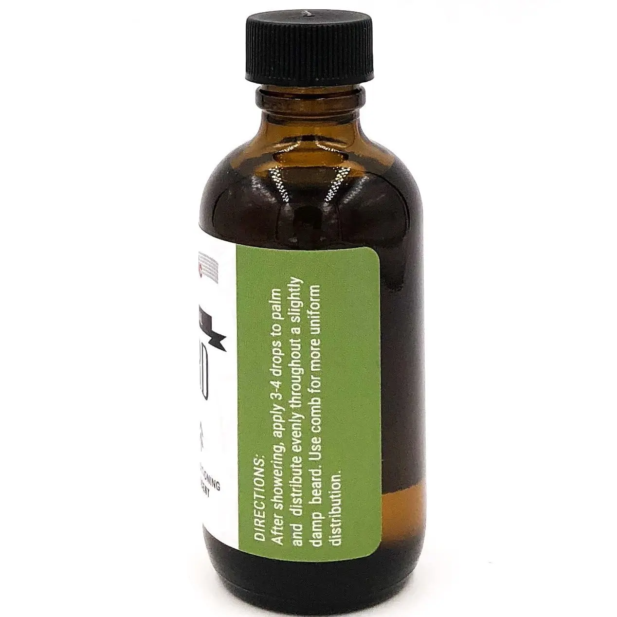 A two-ounce bottle of Taconic Shave beard oil, made in the USA with natural and organic ingredients to condition and soften your beard.