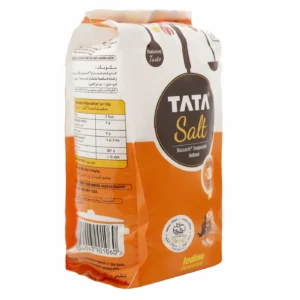 Tata Iodised Salt, 1kg - Balanced Taste & Vegetarian