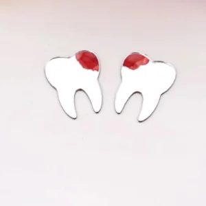 Teeth Mirror Stickers 50pcs Dental Decor