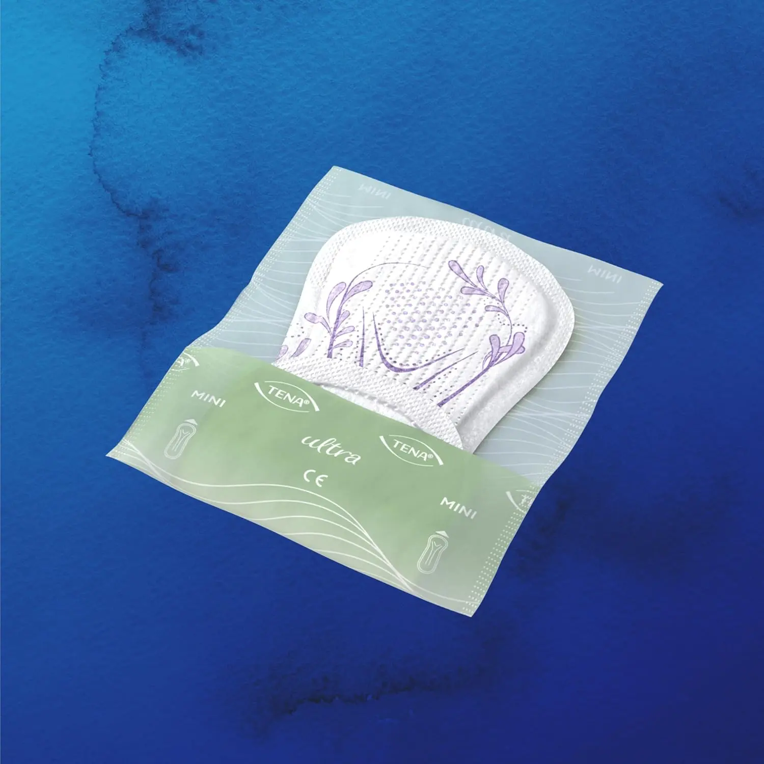 Individually wrapped TENA Discreet Mini Pads provide discreet and reliable triple protection against leaks, moisture, and odors for women experiencing light to medium bladder weakness.