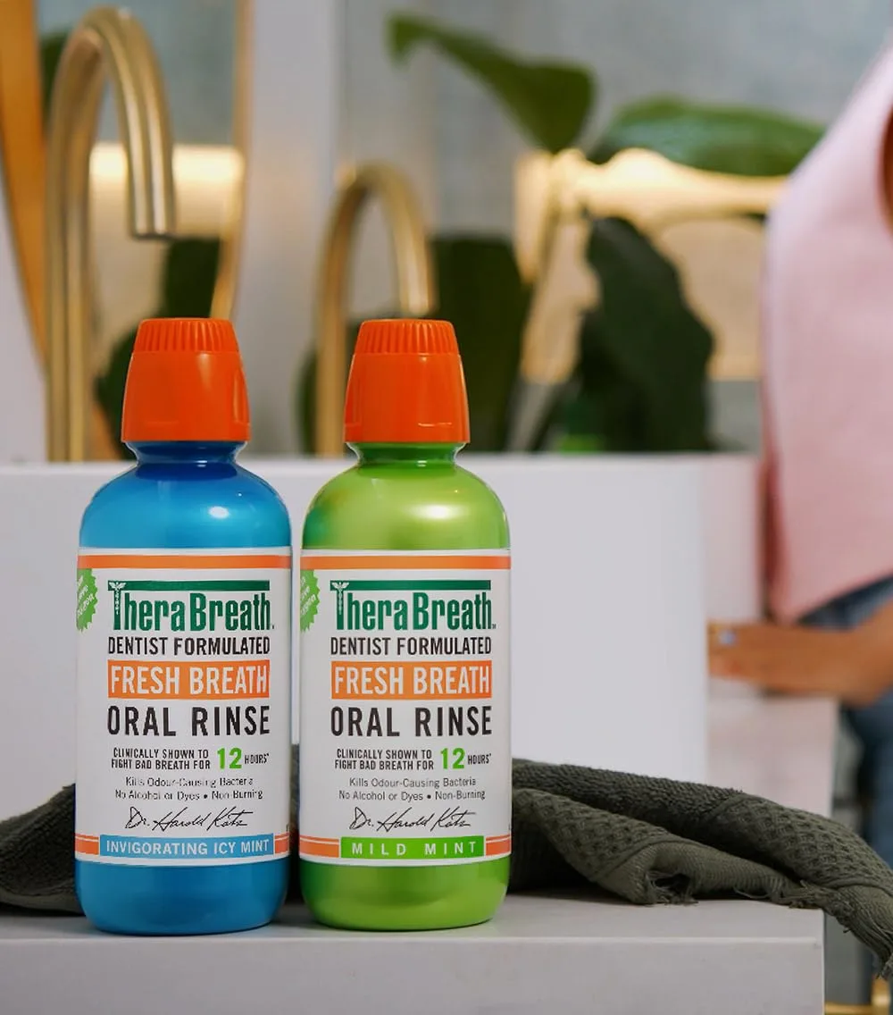 Therabreath Fresh Breath Oral Rinse Mild Mint 473ml - Image 6
