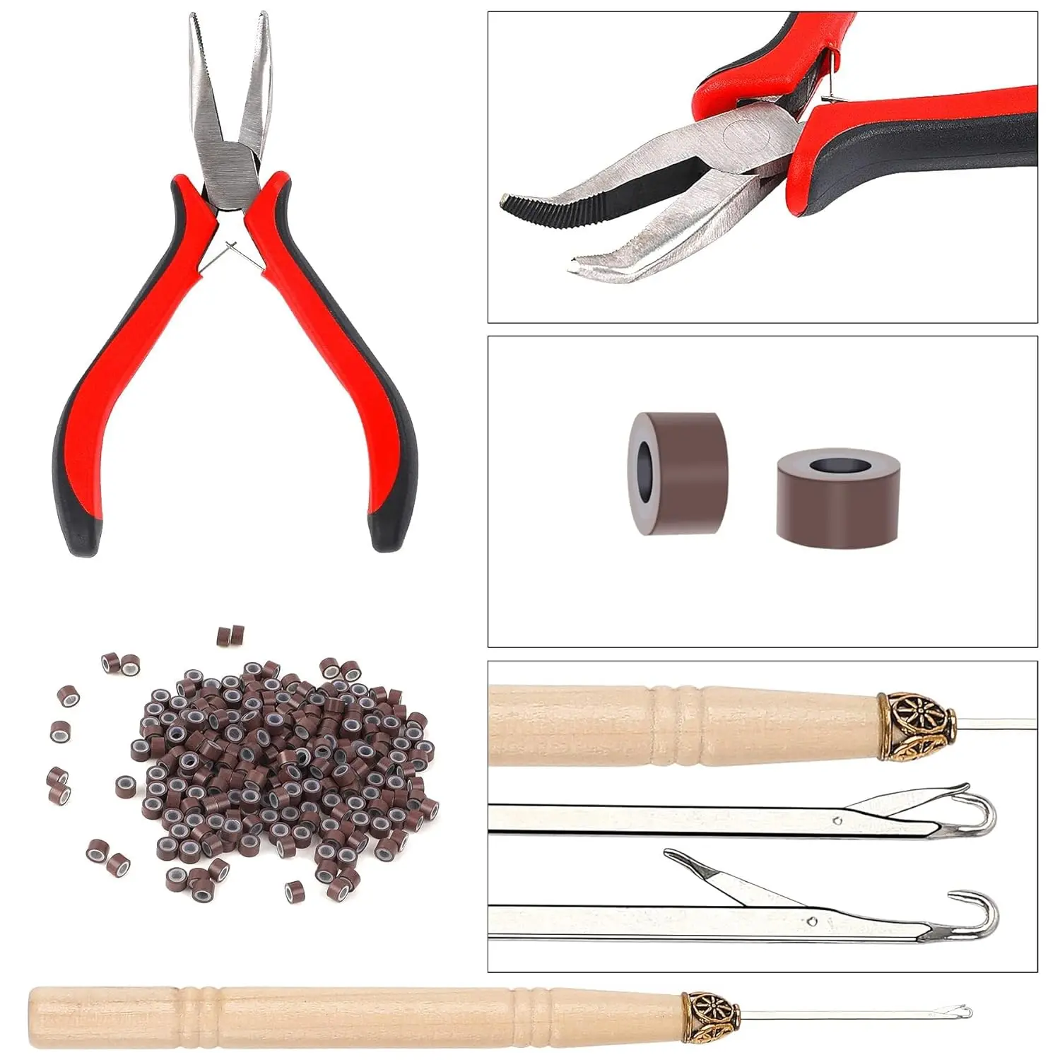 This tinsel hair extension kit features 2400 strands in 12 sparkling colors, perfect for adding glitter and charm to women's and girls' hairstyles for parties and cosplay.