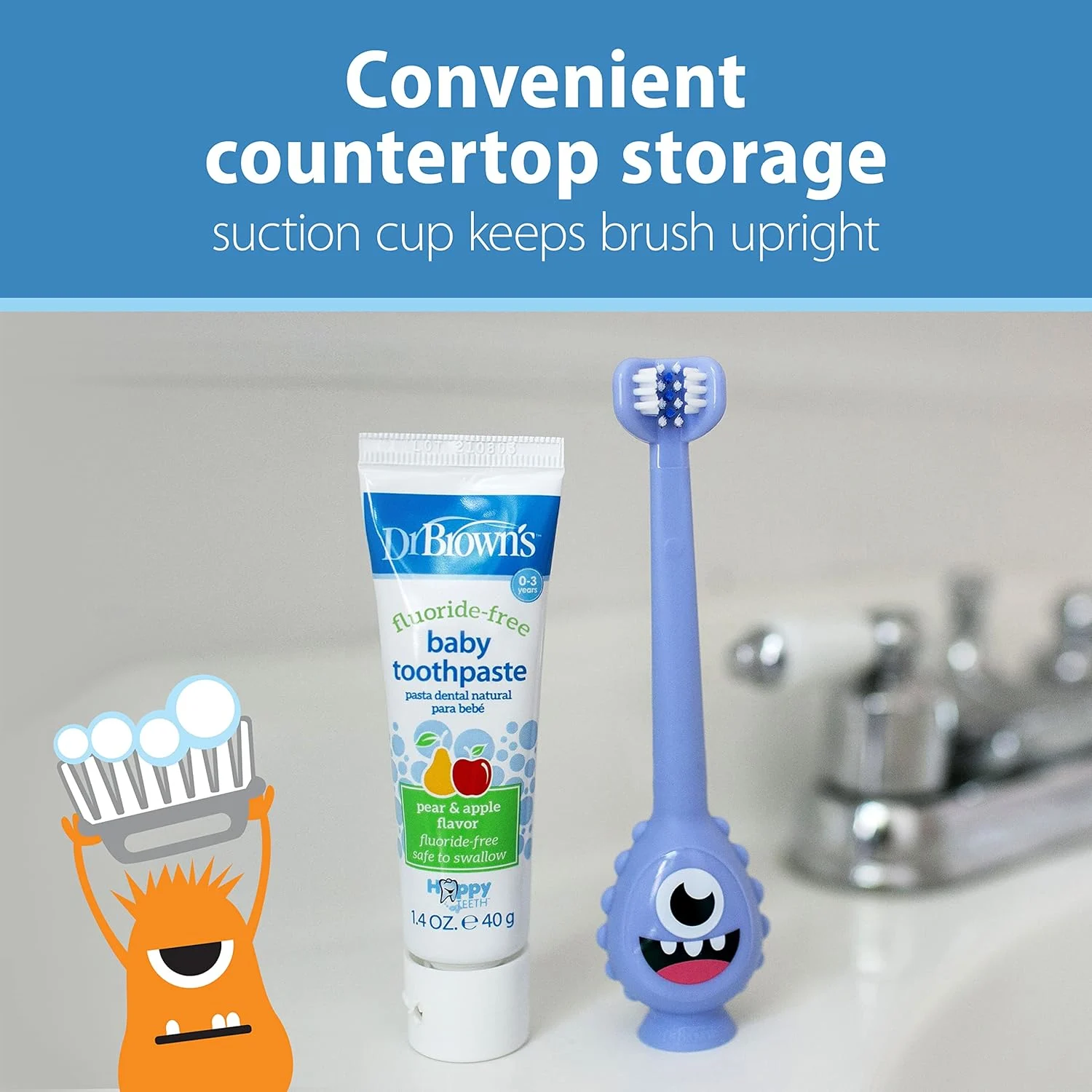 Dr. Brown's Toddler Toothbrush 1-4 Years - Image 5