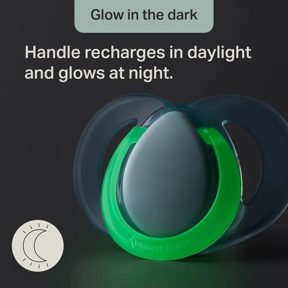 Tommee Tippee Night Time Glow Soothers 6-18m - Image 6