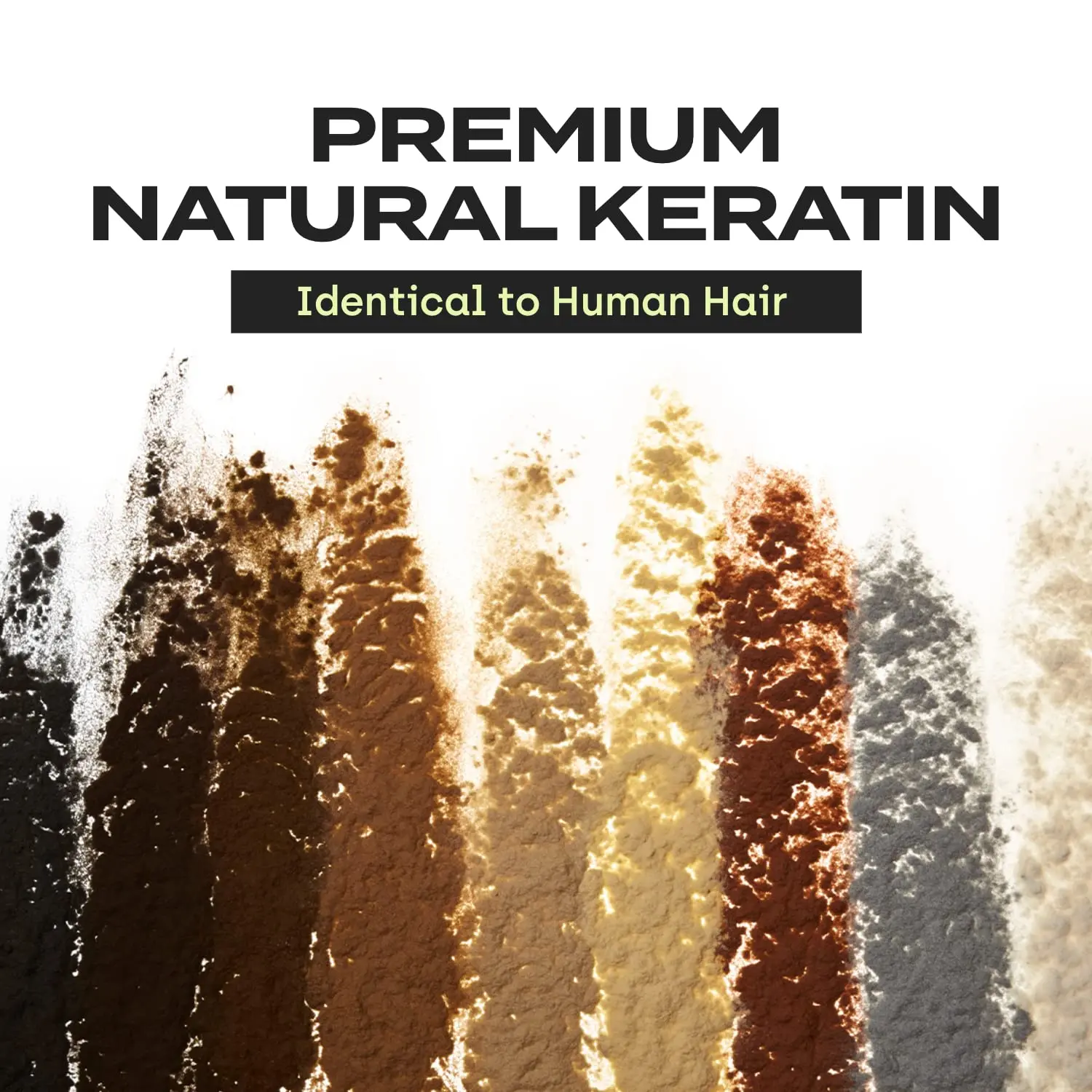 Toppik hair building fibers made of natural keratin protein instantly create the look of thicker, fuller hair, concealing thinning areas and providing a natural appearance for both men and women.