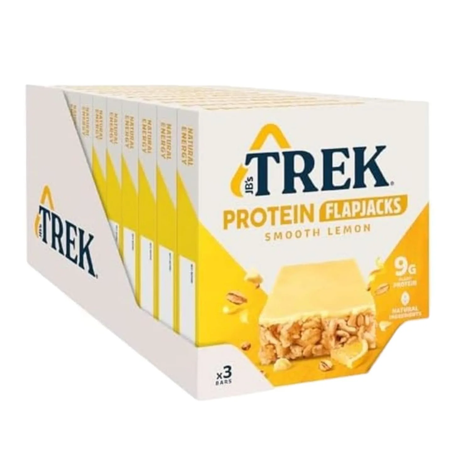 TREK Protein Bar Lemon - Gluten Free - 3 x 50g - Image 3